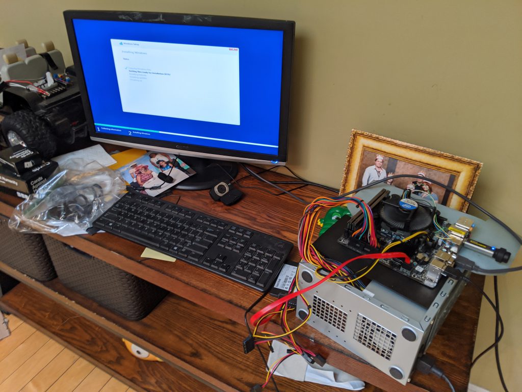 Getting initial Windows image and testing new SBC